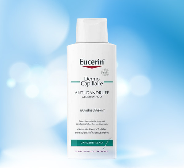 Eucerin DermoCapillaire ANTI-DANDRUFF GEL SHAMPOO แชมพูขจัดรังแค