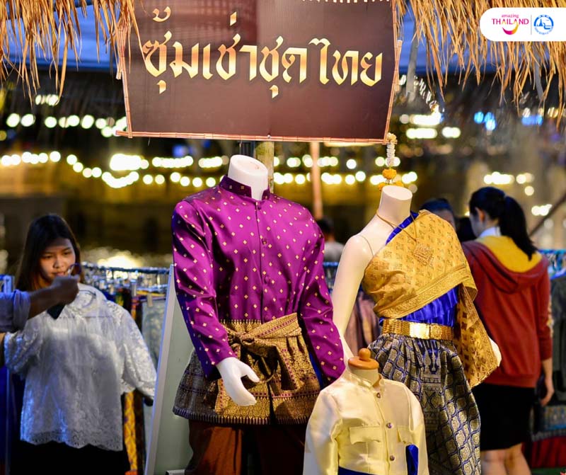 เช่าชุดไทย งานวัฒนธรรมสองฝั่งเจ้าพระยา มหาเจษฎาบดินทร์