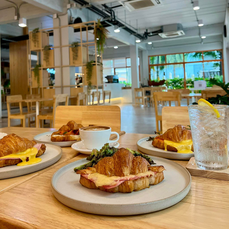 เบเกอรี่ร้าน Cafe’ Nuan Chan