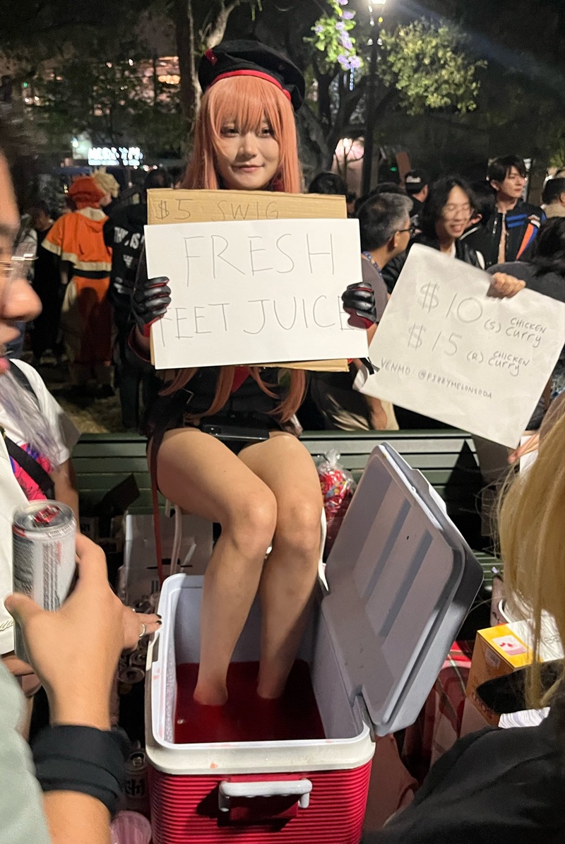 น้ำผลไม้แช่เท้า