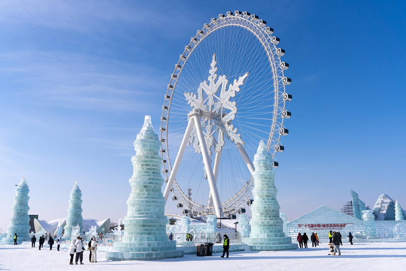 เทศกาลหิมะ International Snow Sculpture Art Expo ปี 2023