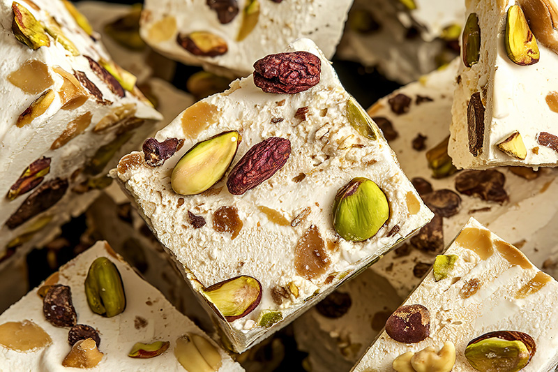 รวมสูตรนูกัต Nougat ตังเมไต้หวัน สูตรขนม