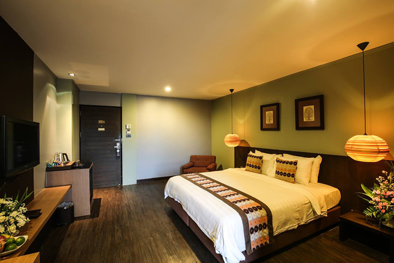 ห้อง Deluxe Double Room Bangkok Inter Place