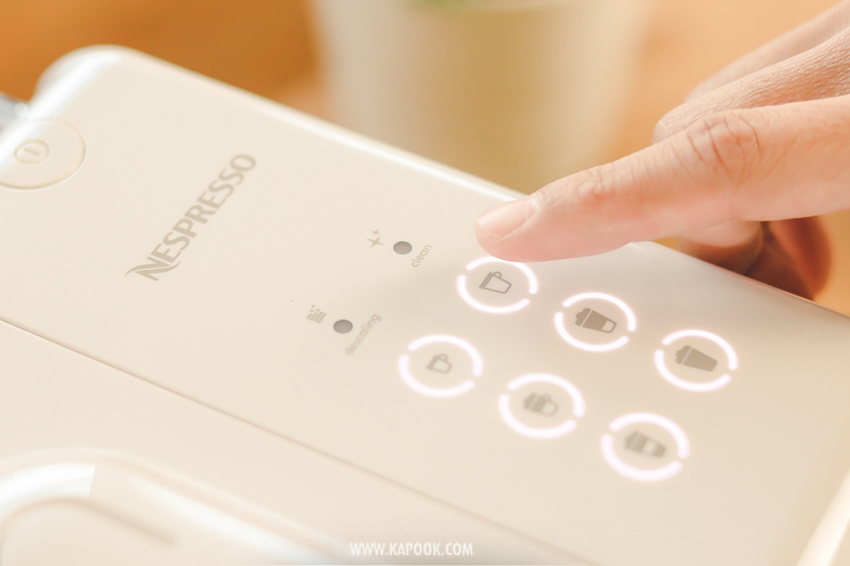 เลือกสูตรกาแฟร้อน Nespresso Capsule