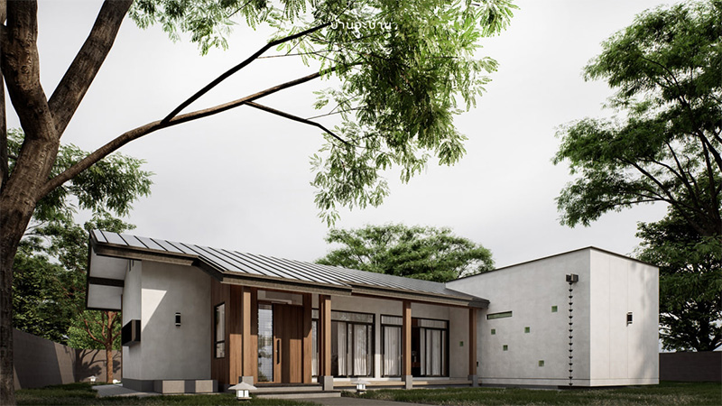 แบบบ้านชั้นเดียว