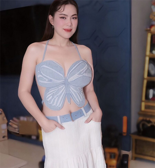 ส่องเทรนด์ ชุดผีเสื้อ จาก Beauty Cam ใช้ AI แต่งภาพเปลี่ยนชุดให้แซ่บทั่วโซเชียล