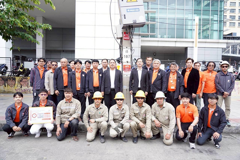 MEA ปิดโครงการสายไฟฟ้าใต้ดินถนนอังรีดูนังต์