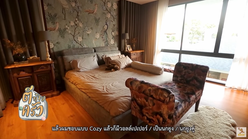 บ้าน ชาคริต จันทบุรี ห้องนอน