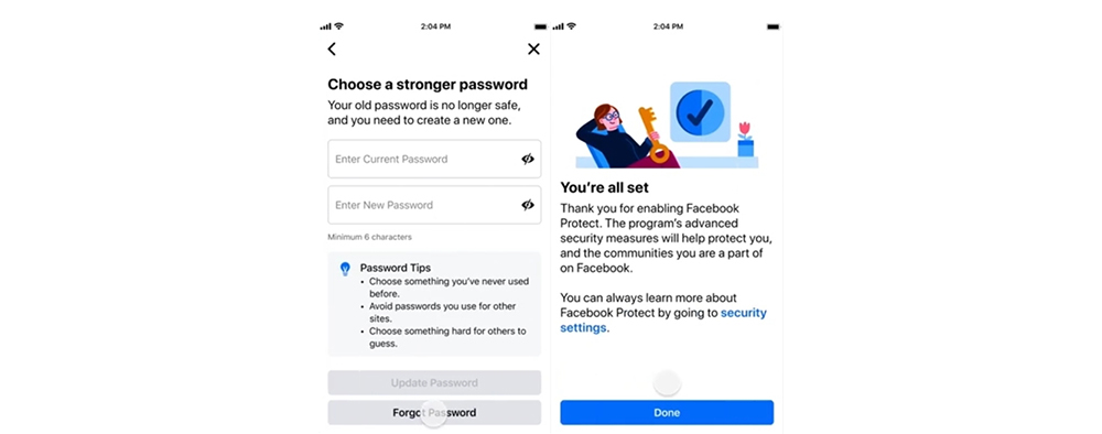 Facebook Protect