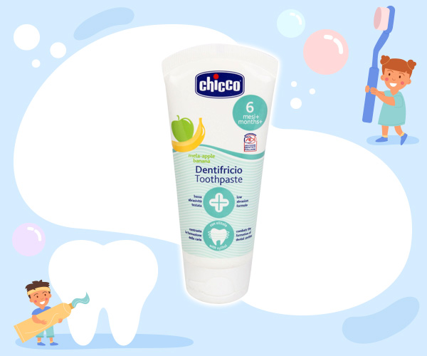 Chicco Oral Care Apple & Banana Toothpaste