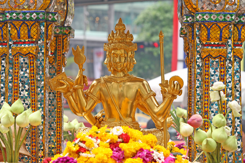 พระพรหมเอราวัณ สี่แยกราชประสงค์ กรุงเทพฯ