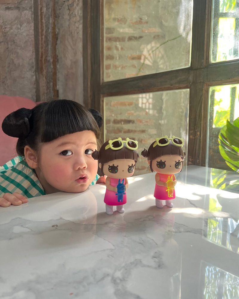 น้องแอบิเกล ดังไกลถึงเวียดนาม