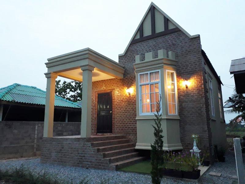 บ้านชั้นเดียว 1 ห้องนอน