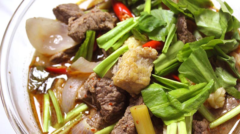 ต้มแซ่บเนื้อ