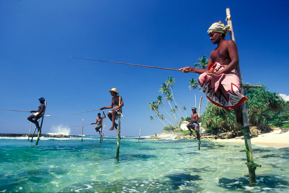 ตกปลาบนไม้ค้ำ