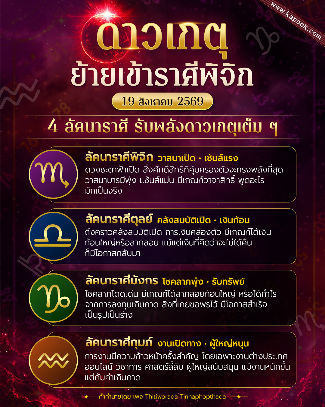 ดาวเกตุย้ายราศี