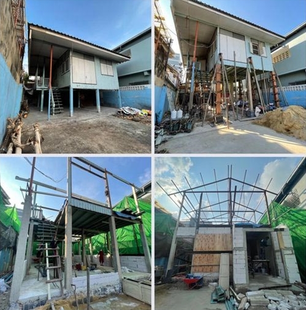รีโนเวทบ้านไม้เก่า 60 ปีเป็นบ้านไม้สไตล์มินิมอล