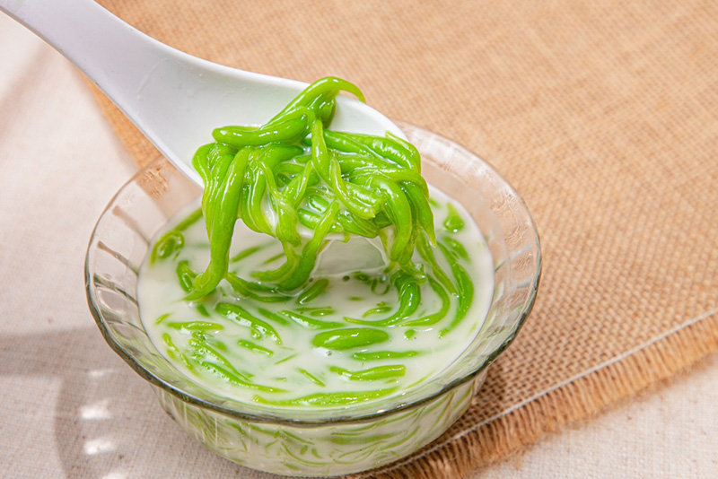 ลอดช่องน้ำกะทิ ของหวาน เมนูจากมะพร้าว เมนูอาหาร สูตรขนม สูตรเครื่องดื่ม