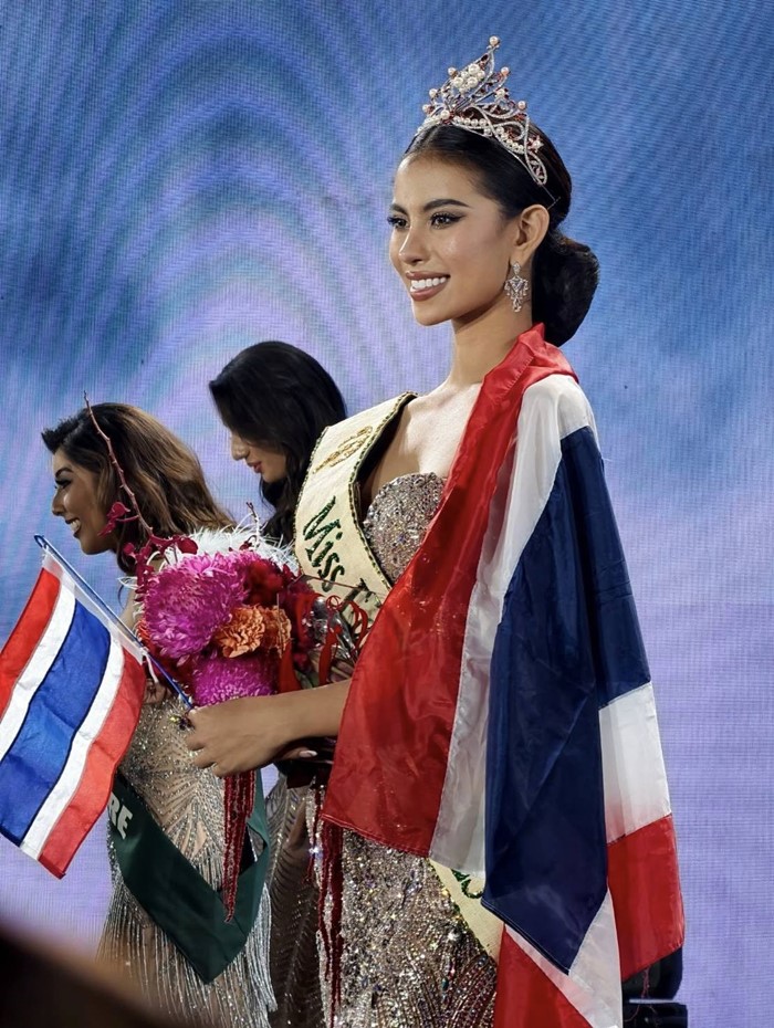 น้ำเหนือ วารี งามขำ คว้ามงกุฎ Miss Earth Fire 2025 