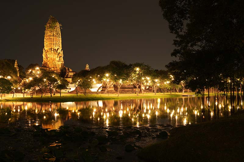 วัดพระราม Ayutthaya Sundown 2025