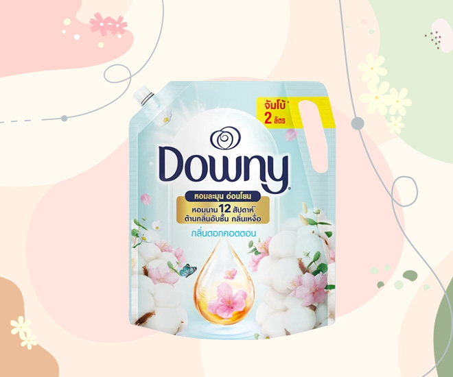 Downy น้ำยาปรับผ้านุ่ม ยี่ห้อไหนดี น้ำยาปรับผ้านุ่ม วิธีซักผ้า ของใช้ในบ้าน