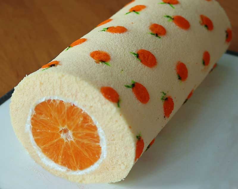 สูตรเค้กโรลลูกส้ม