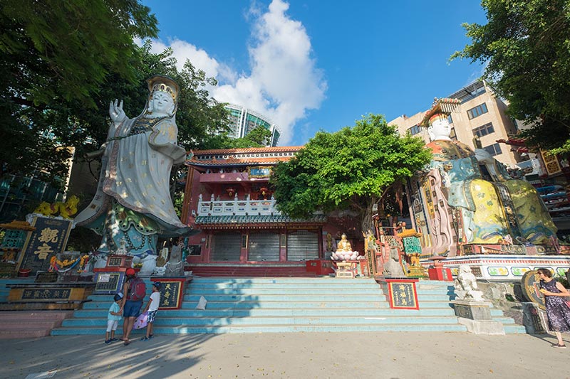 วัดทินหัว ไหว้พระฮ่องกง