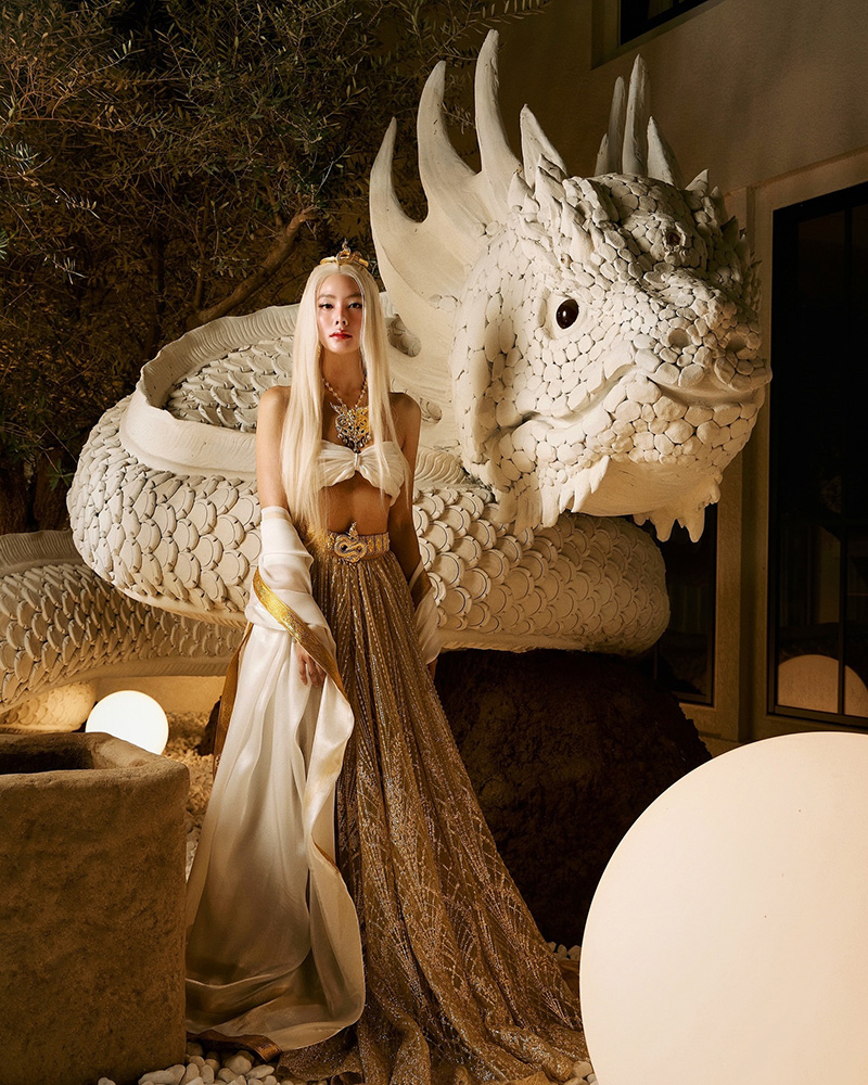 ส่องชัด รูปปั้นองค์พญานาค ที่บ้านใหม่ เจนี่