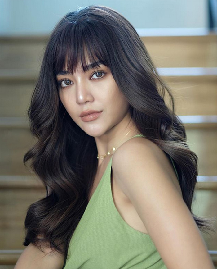 ปราง กัญญ์ณรัณ, ทรงผม