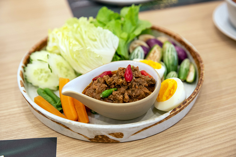 น้ำพริกมังสวิรัติ เมนูมังสวิรัติ เมนูน้ำพริก สูตรอาหาร