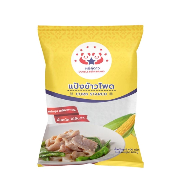 แป้งข้าวโพด หมีคู่ดาว