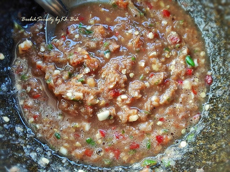 สูตรน้ำพริกกะปิ เมนูน้ำพริกกะปิ อาหารไทย สูตรอาหาร
