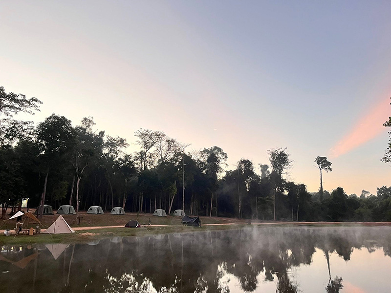 ปางอุ๋งขอนแก่น ลานกางเต็นท์ตาดฟ้า อุทยานแห่งชาติภูเวียง