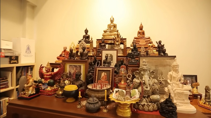 บ้าน เขตต์ ฐานทัพ ห้องพระ