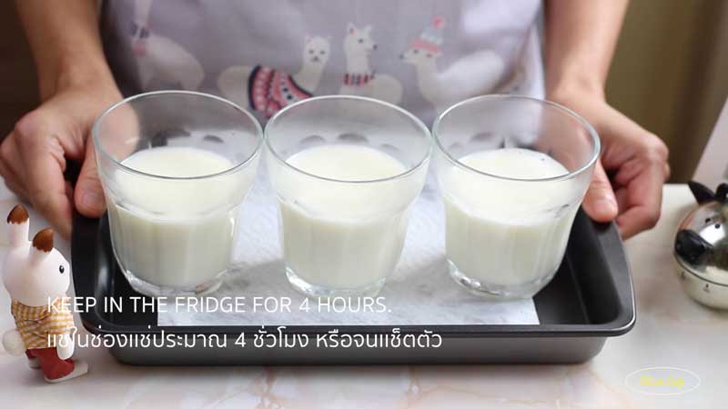 พุดดิ้งนมสด