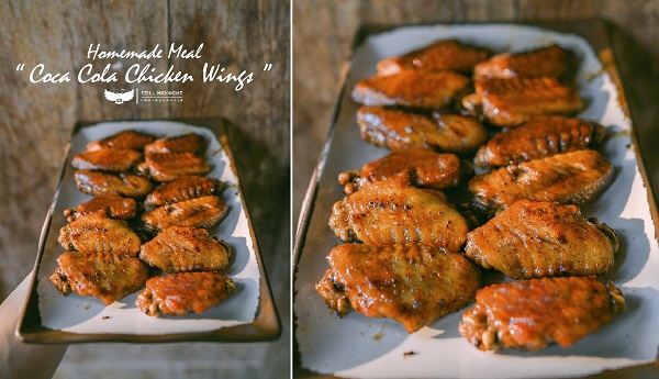 วิธีทำปีกไก่ทอดโคล่า