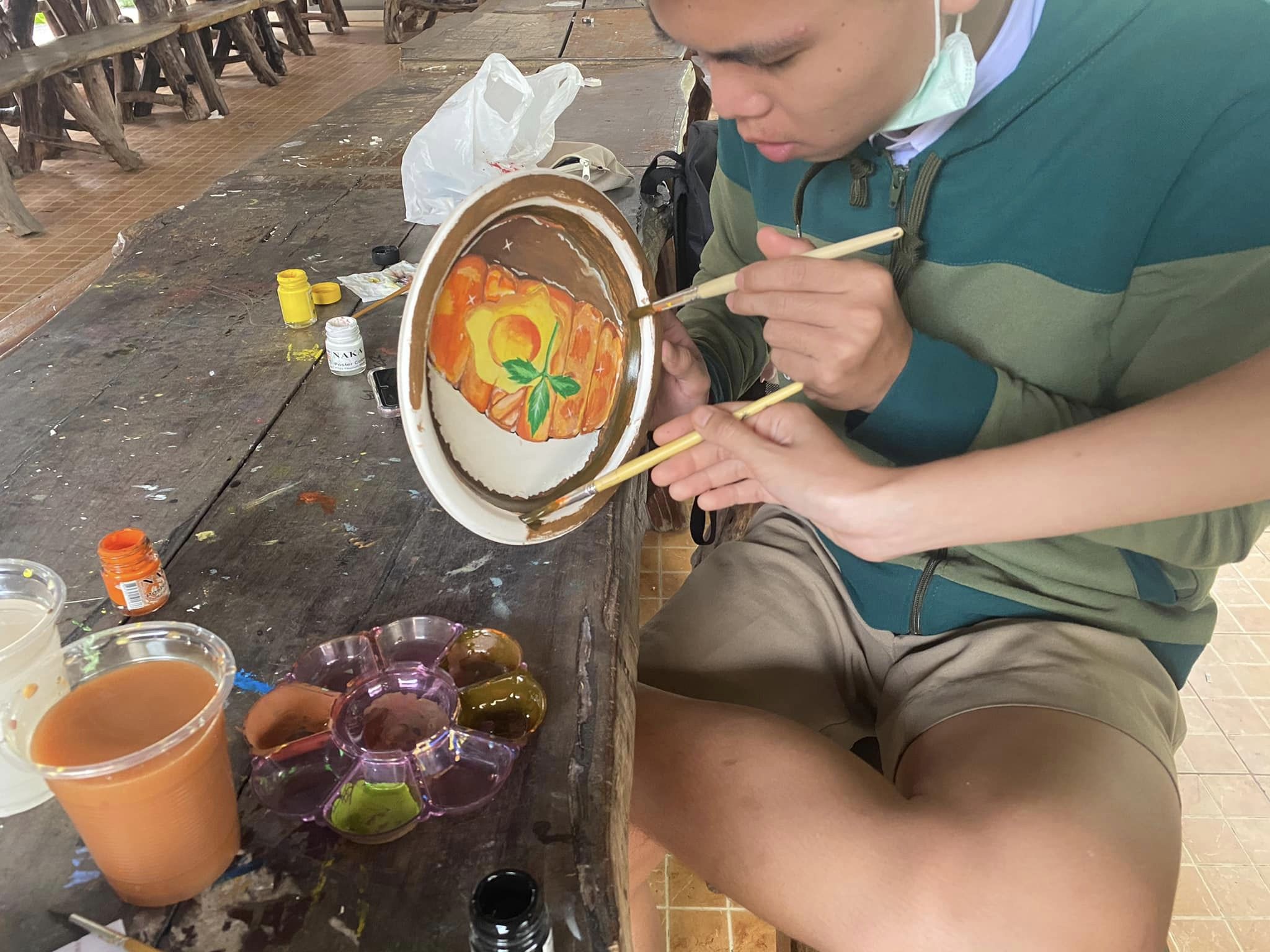 ระบายสีอาหาร