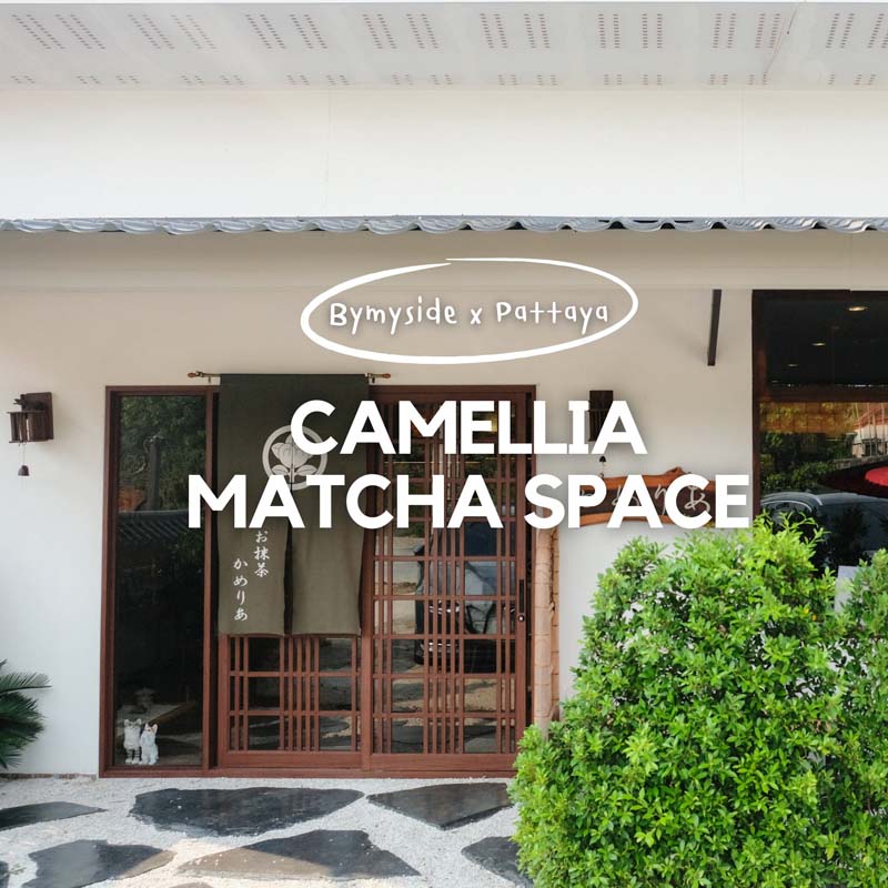 Camellia Matcha Space คาเฟ่มัทฉะสไตล์ญี่ปุ่นในพัทยา
