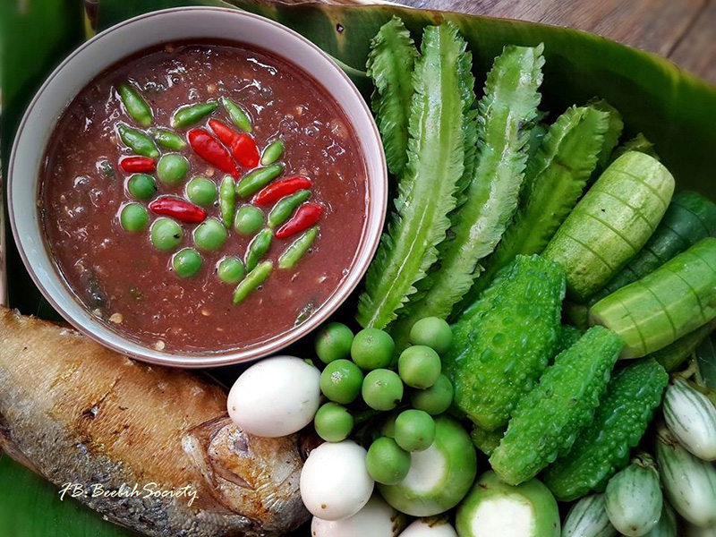 สูตรน้ำพริกกะปิ เมนูน้ำพริกกะปิ อาหารไทย สูตรอาหาร
