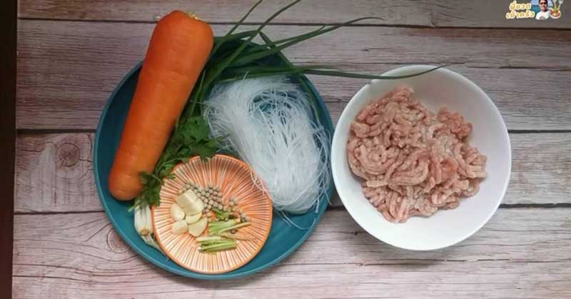 สูตรหมักหมูสับทรงเครื่อง