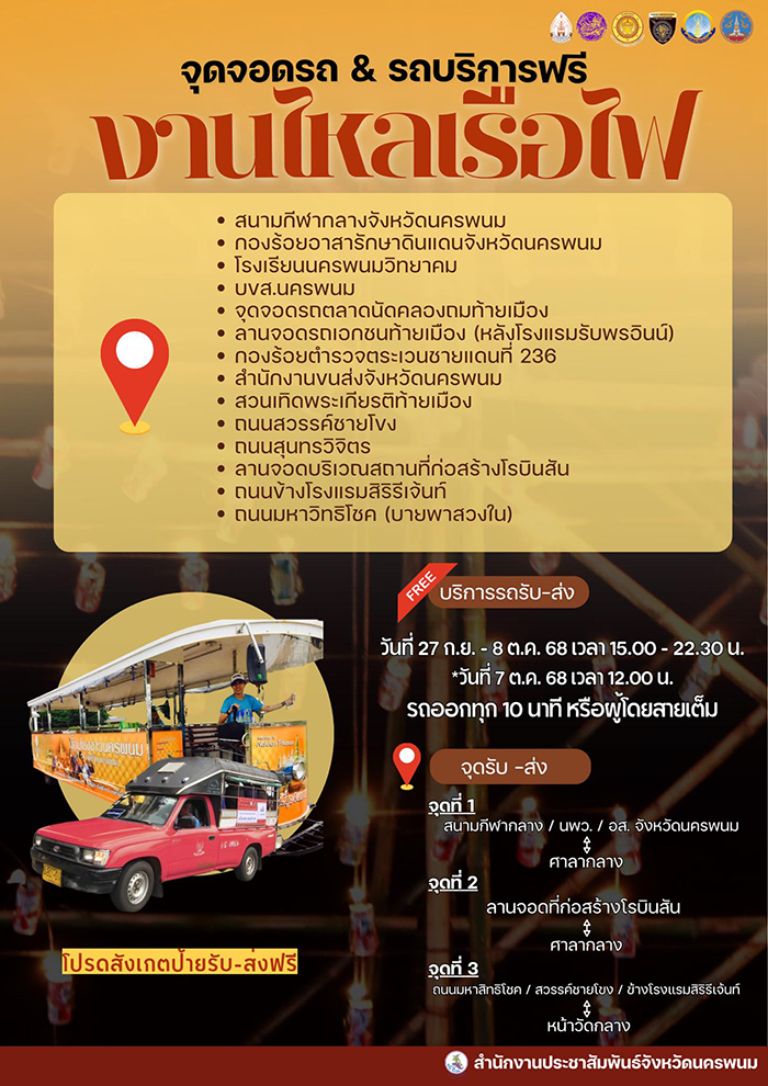 งานไหลเรือไฟ นครพนม 2568