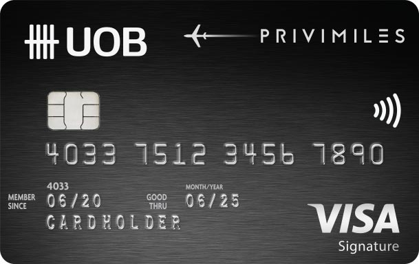 บัตรเครดิต UOB privimiles