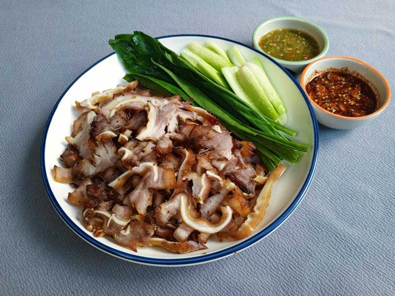 วิธีทำหูหมูย่าง