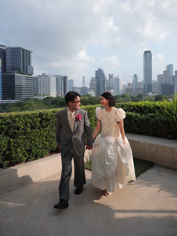 แทน ลิปตา - พราว อรณิชา ควงคู่วิวาห์หวาน