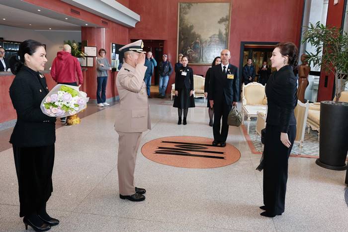 สมเด็จพระนางเจ้าฯ พระบรมราชินี เสด็จฯ เยือนอิตาลี 