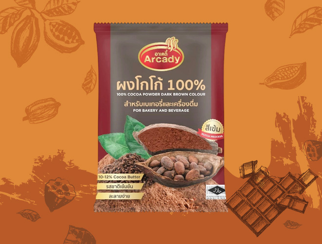 Arcady ผงโกโก้ ยี่ห้อไหนดี ผงโกโก้ ทำเครื่องดื่มและทำขนม