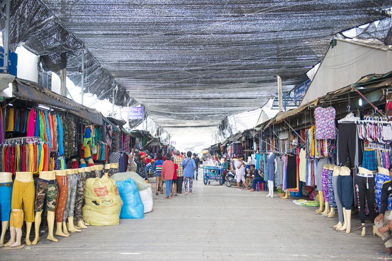ที่เที่ยวตรุษจีน 2568 ตลาดโรงเกลือ จังหวัดสระแก้ว