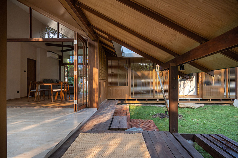 บ้านเจียงแสน บ้านไม้สตไล์พื้นถิ่น