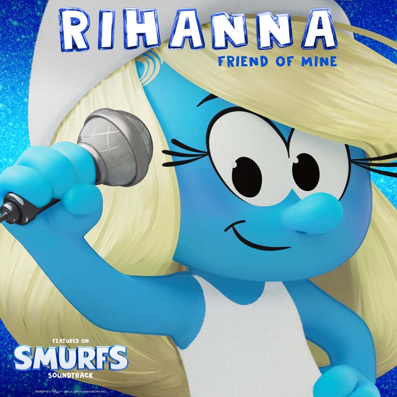 ริฮานนา พากย์เสียงสเมิร์ฟเฟตต์ในหนัง Smurfs 2025