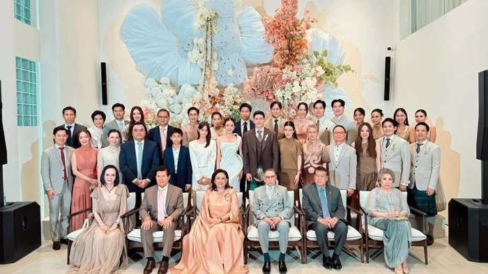  มายด์ ลภัสลัล พาย สุนิษฐ์ เข้าพิธีหมั้นหวานชื่น